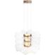 Vetrina LED 23.38 inch Light Gold Pendant Ceiling Light