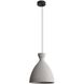 Aethera Pendant Ceiling Light in Grey Cement