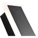 Obsidian LED 23.63 inch Sand Black Outdoor Wall Sconce