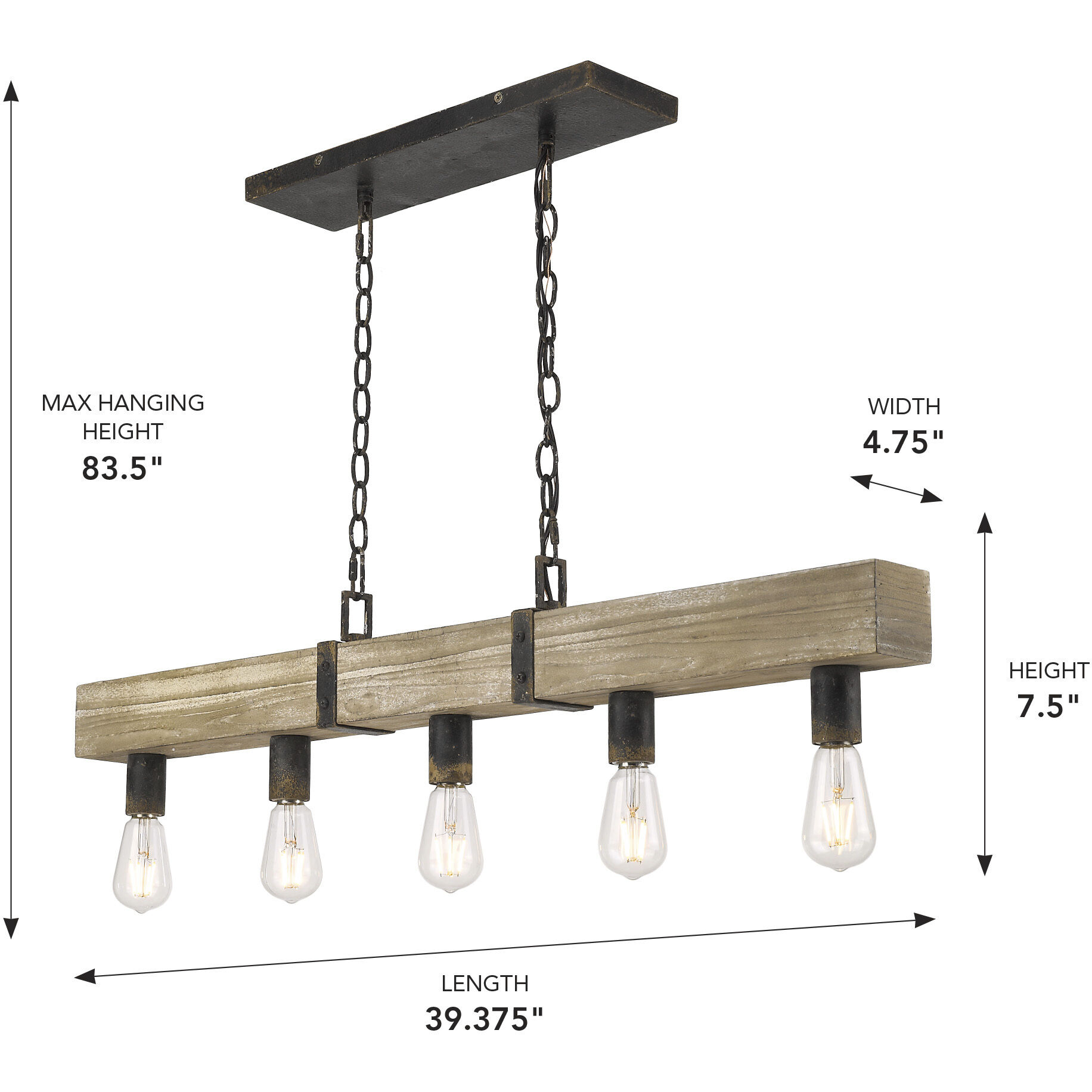 Garrett Island Light Ceiling Light