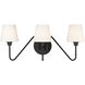 Yep Kennedy 3 Light 23.50 inch Bathroom Vanity Light