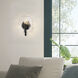 Samara 1 Light 7.75 inch Matte Black Wall Sconce Wall Light
