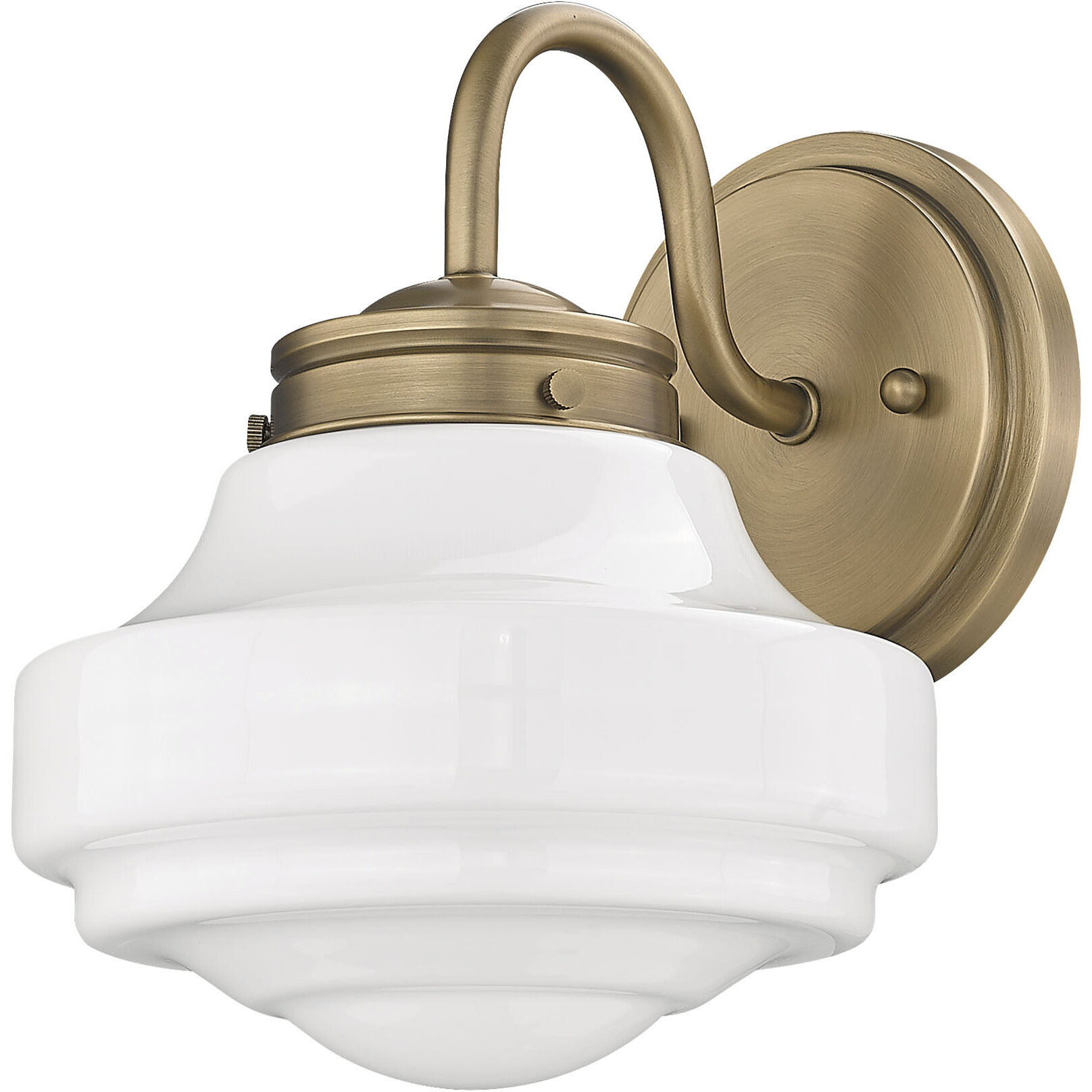 Ingalls 1 Light 7.5 inch Modern Brass Wall Sconce Wall Light