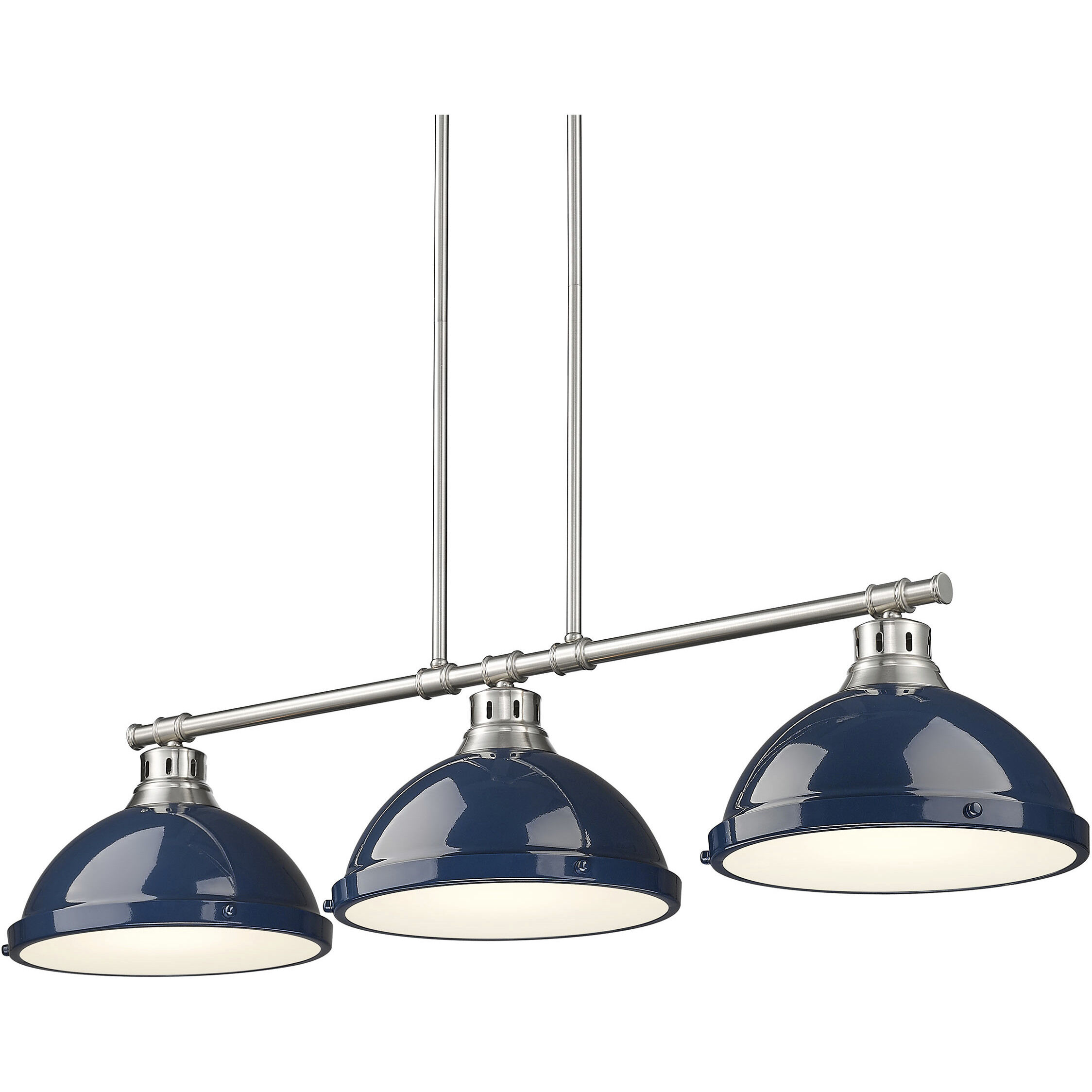 Yep Duncan Island Light Ceiling Light in Pewter, Navy