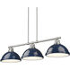 Yep Duncan Island Light Ceiling Light in Pewter, Navy