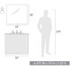 Zoey 1 Light 6.38 inch Matte Black Wall Sconce Wall Light in Matte Gray
