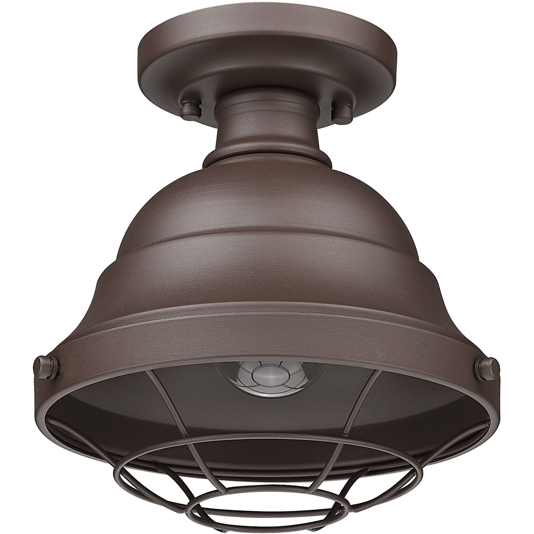 Bartlett 1 Light 8.63 inch Textured Bronze Outdoor Ceiling