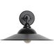 Yep Croma 1 Light 15.5 inch Matte Black Outdoor Wall in No Glass