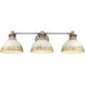 Kinsley Vanity Wall Light in Antique Ivory