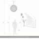 Spheris LED 31.5 inch Natural Brass Globe Pendant Ceiling Light