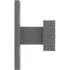 Enso LED 4.5 inch Smooth Gray Outdoor Wall in Smooth Grey