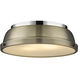 Duncan 2 Light 14.00 inch Flush Mount