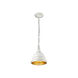 Bartlett 1 Light 9 inch French White Mini Pendant Ceiling Light, Small