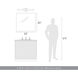 Elon Vanity Wall Light in Matte Black