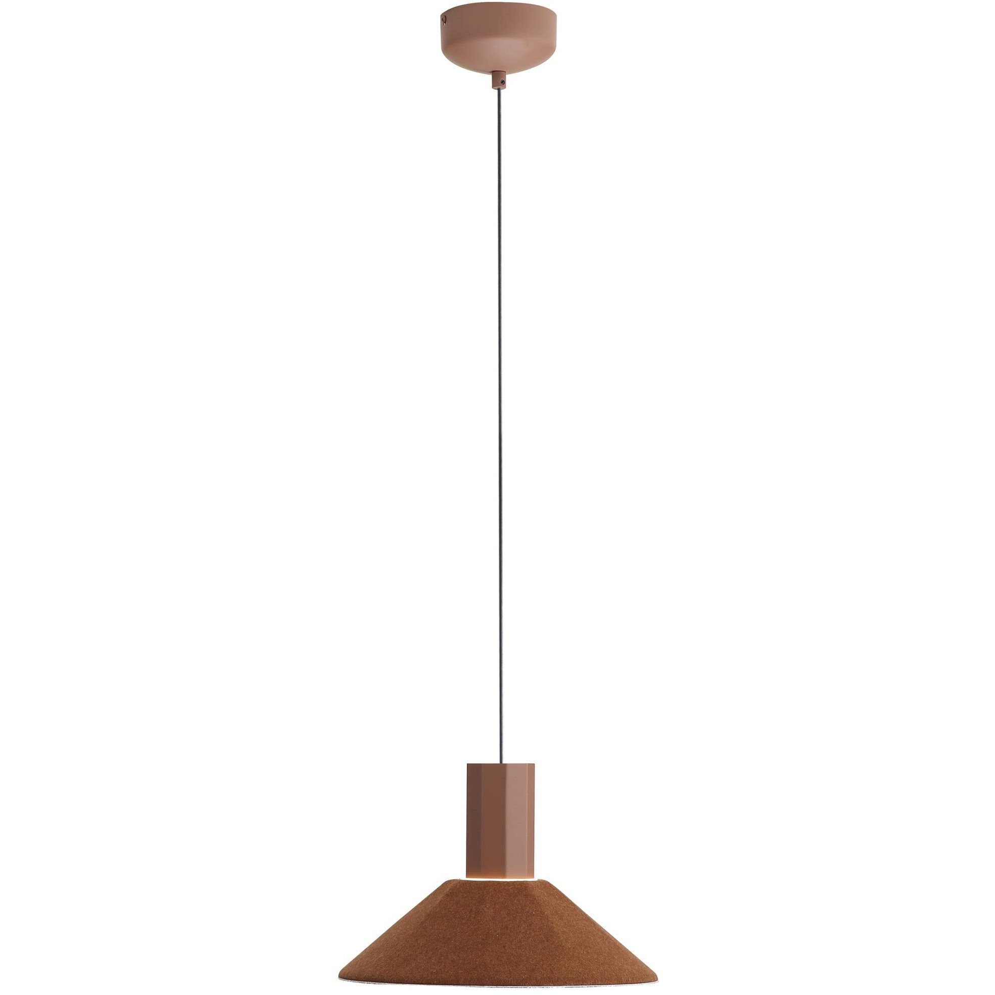 Faroe Pendant Ceiling Light in Coffee/Black