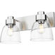 Remy 2 Light 16.88 inch Bathroom Vanity Light