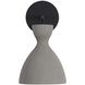 Aethera LED 8.63 inch Grey Cement Outdoor Wall Sconce