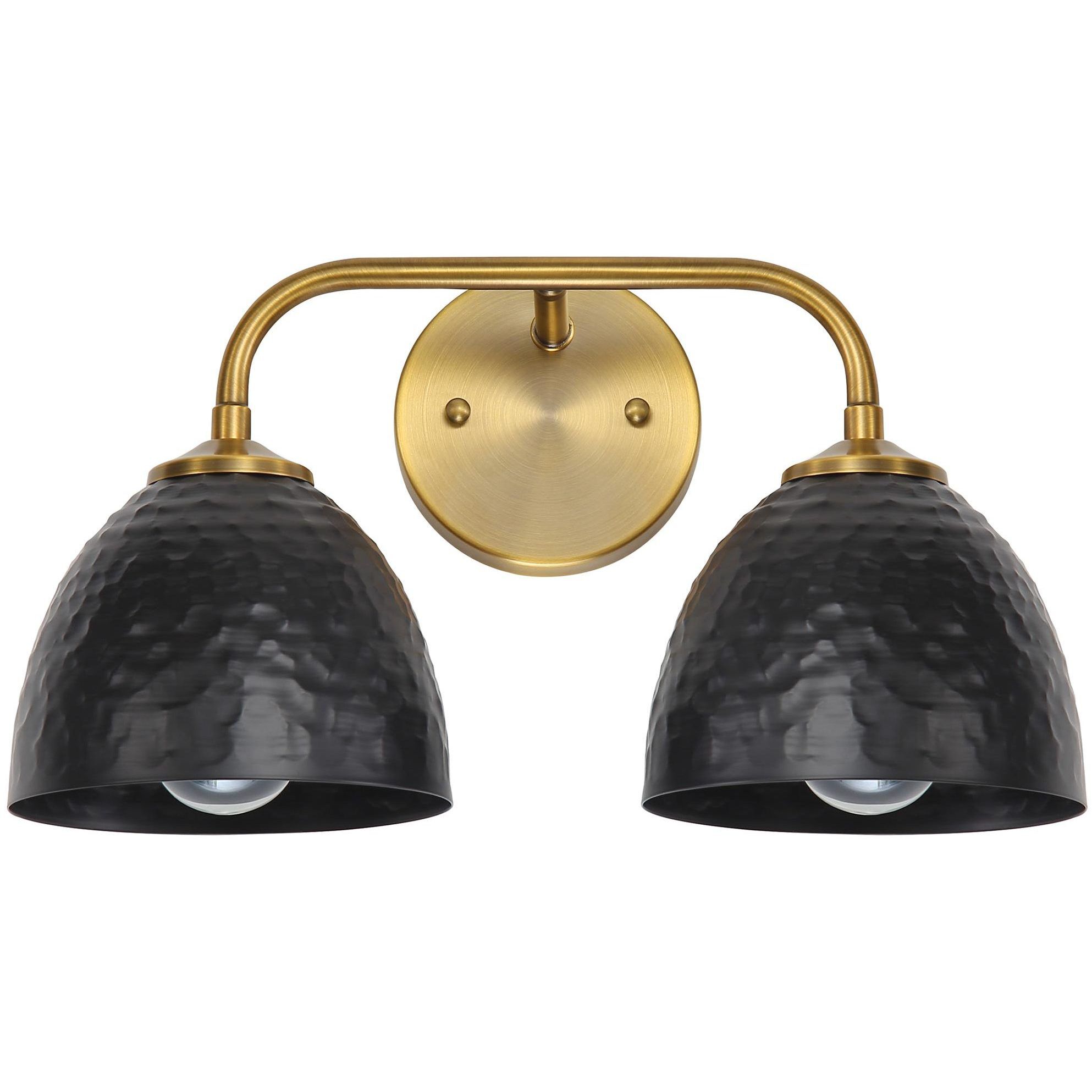 Shepard Vanity Wall Light in Matte Black