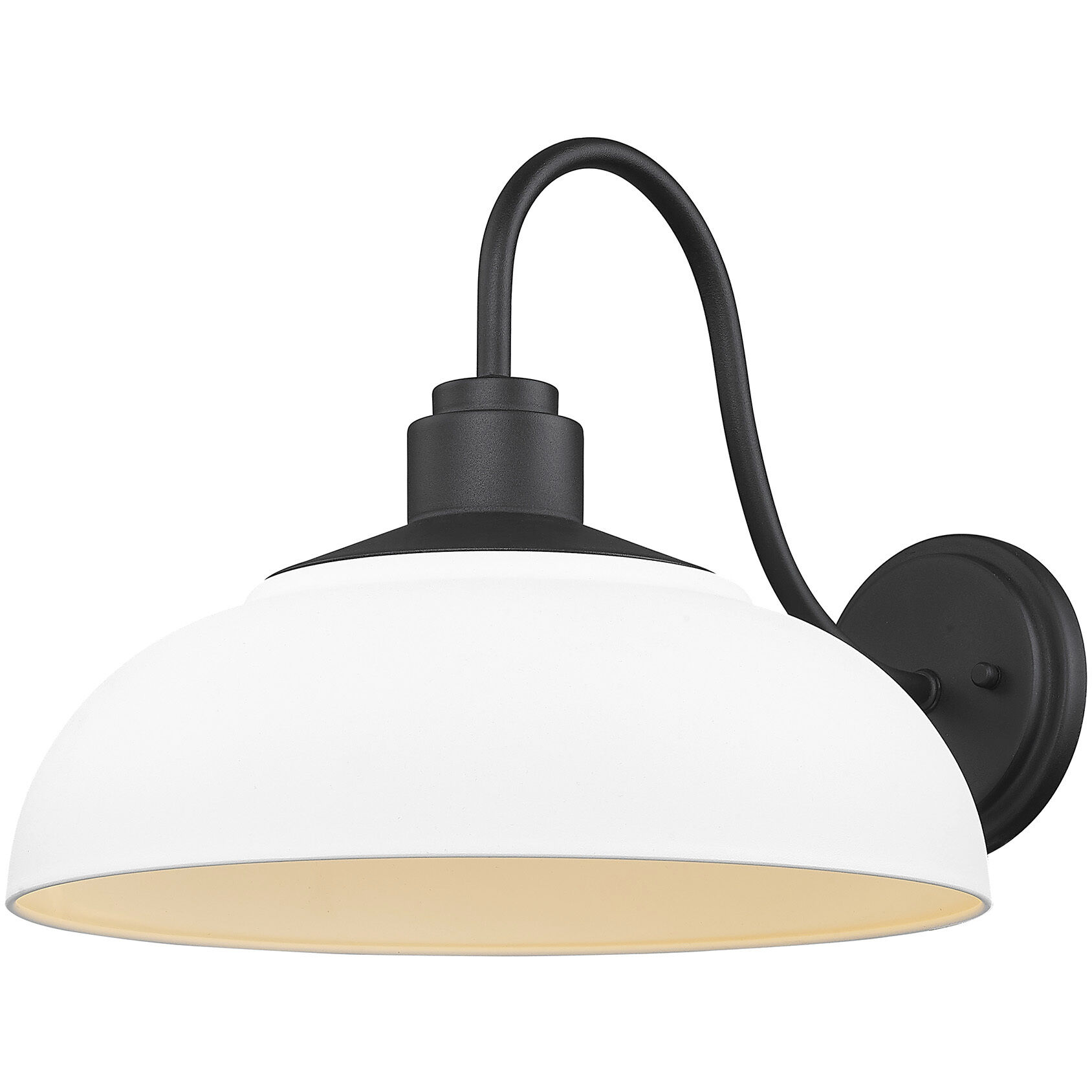 Yep Levitt 1 Light 17.88 inch Natural Black Outdoor Wall in Natural White