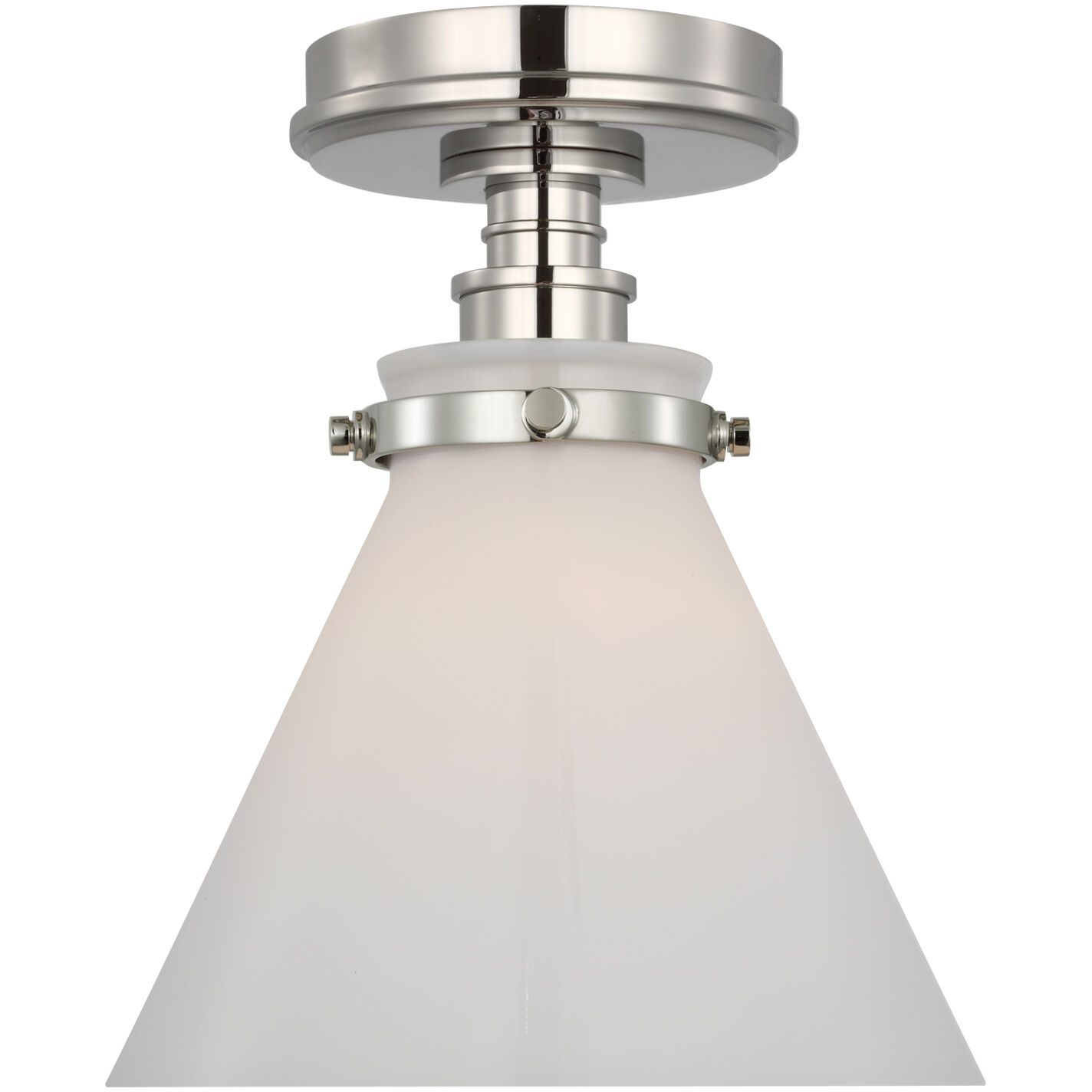 Chapman & Myers Parkington 1 Light 8.50 inch Flush Mount