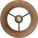 Yep Aalto 1 Light 13.25 inch Dark Walnut Pendant Ceiling Light