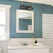 Journey Vanity Wall Light in Natural Black