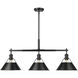 Yep Orwell Island Light Ceiling Light in Matte Black