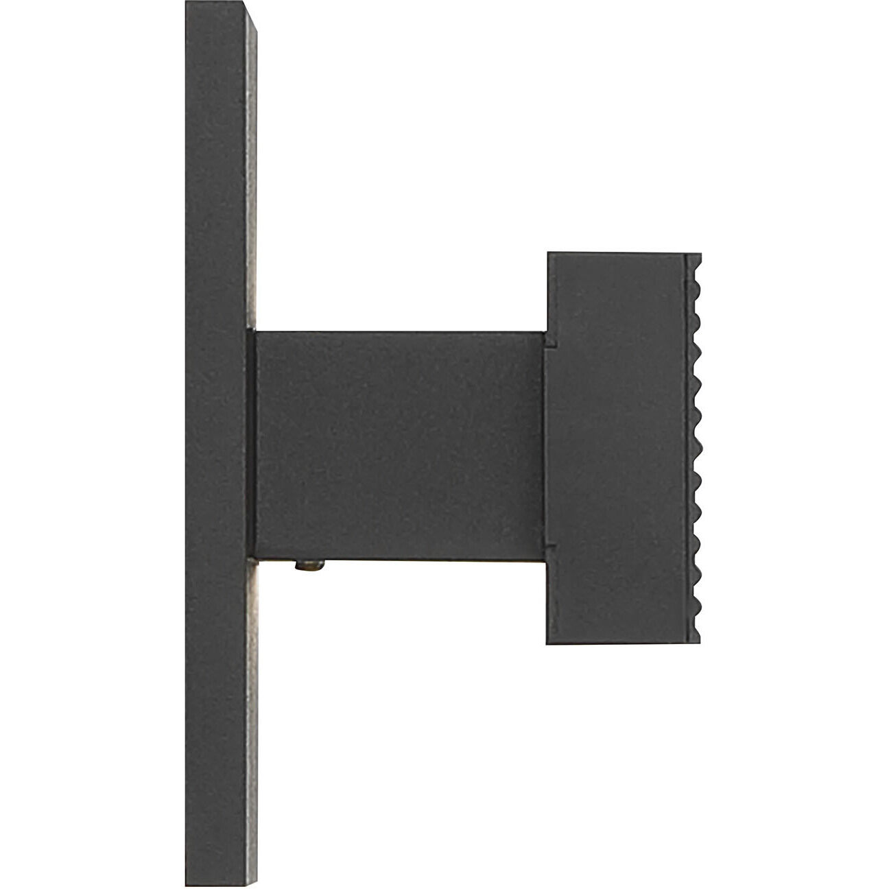 Enso LED 4.5 inch Textured Black Outdoor Wall