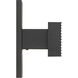 Enso LED 4.5 inch Textured Black Outdoor Wall