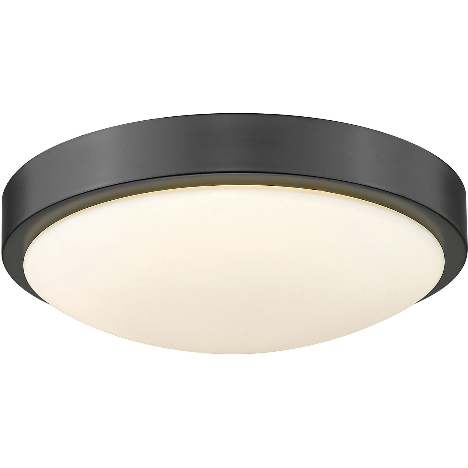 Gabi LED 10 inch Matte Black Flush Mount Ceiling Light
