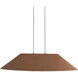 Faroe Pendant Ceiling Light in Coffee/Black