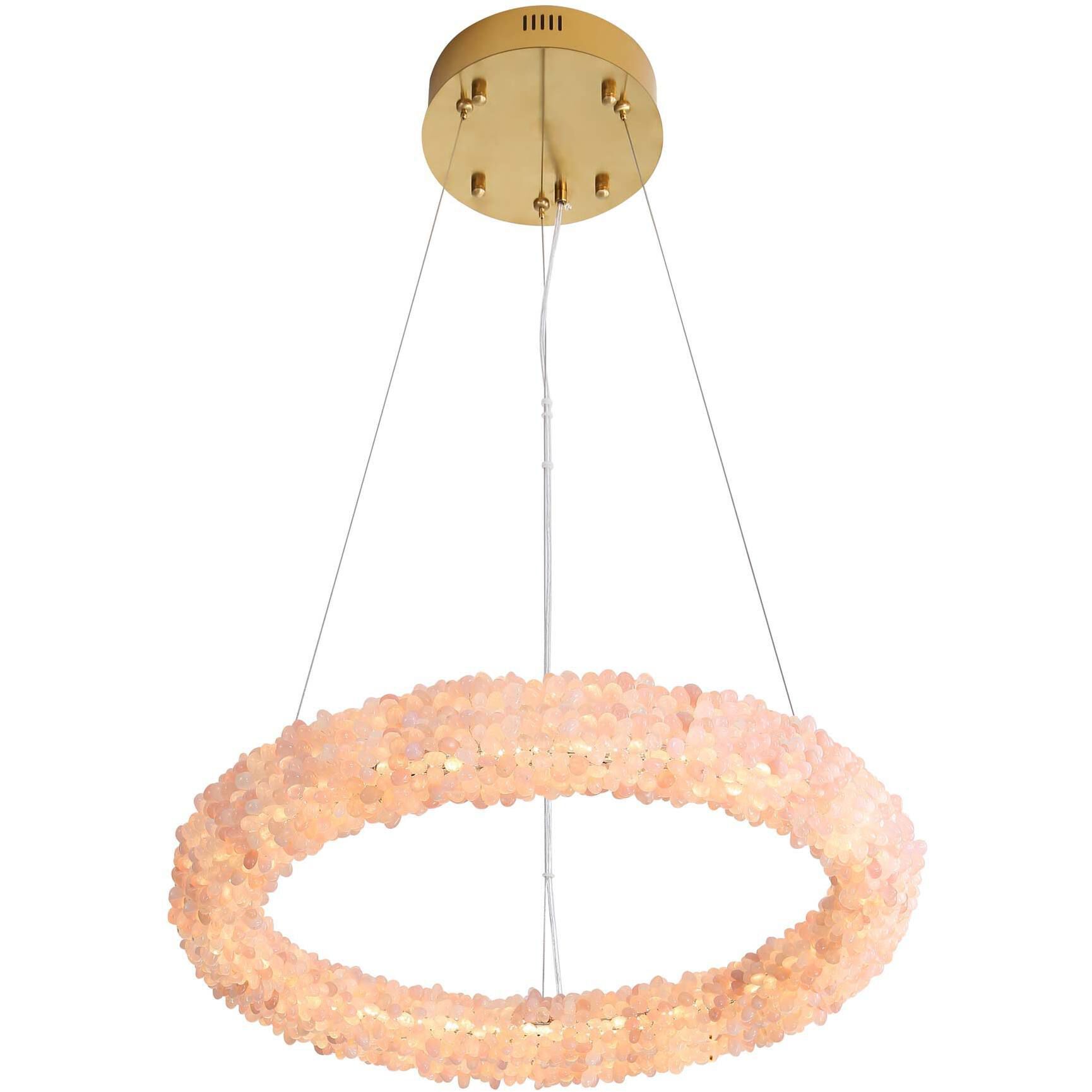 Ziva Corallo 21.63 inch 50.00 watt Coral Chandelier Ceiling Light