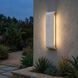 Stela 1 Light 6.25 inch White Travertine Outdoor Wall Light