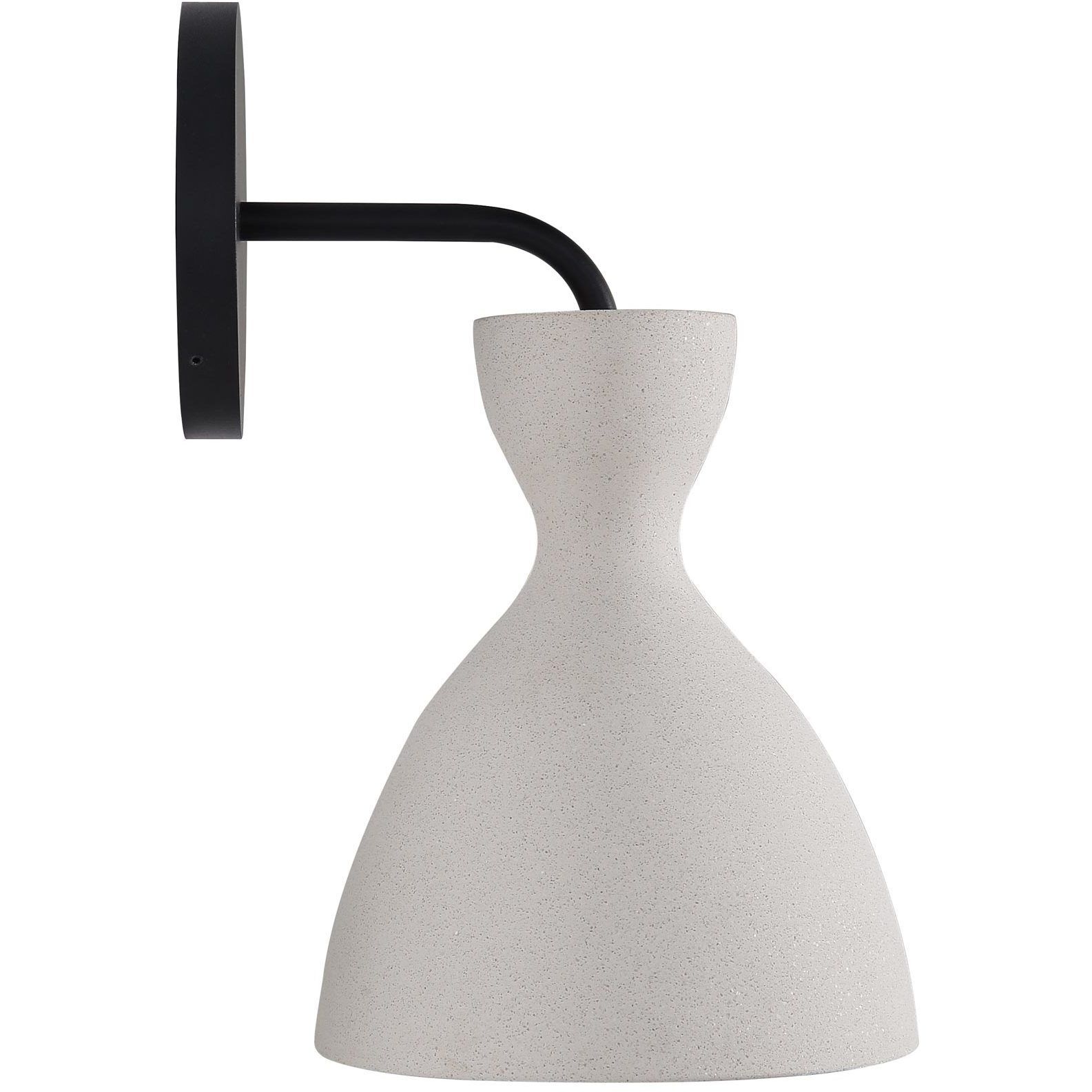 Aethera LED 8.63 inch White Sandstone Cement Outdoor Wall