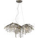 Autumn Twilight 31 inch 60.00 watt Black Iron Chandelier Ceiling Light, Large