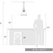 Duncan 1 Light 14 inch Matte Black Pendant Ceiling Light, Large