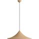 Vistara 1 Light 27.5 inch Latte Pendant Ceiling Light