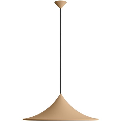 Vistara 1 Light 27.5 inch Latte Pendant Ceiling Light
