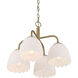 Dorinda 4 Light 18 inch Brushed Champagne Brass Pendant Ceiling Light