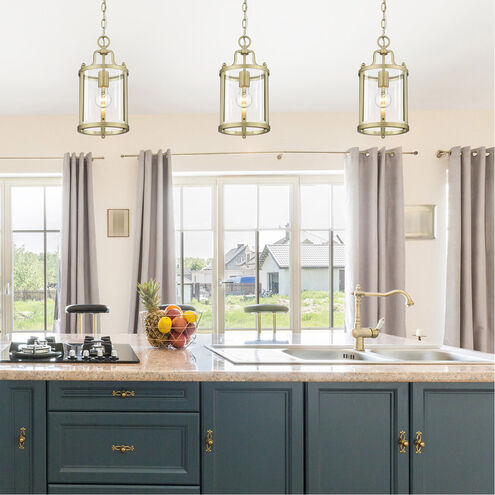 Payton 1 Light 7 inch Brushed Champagne Bronze Mini Pendant Ceiling Light