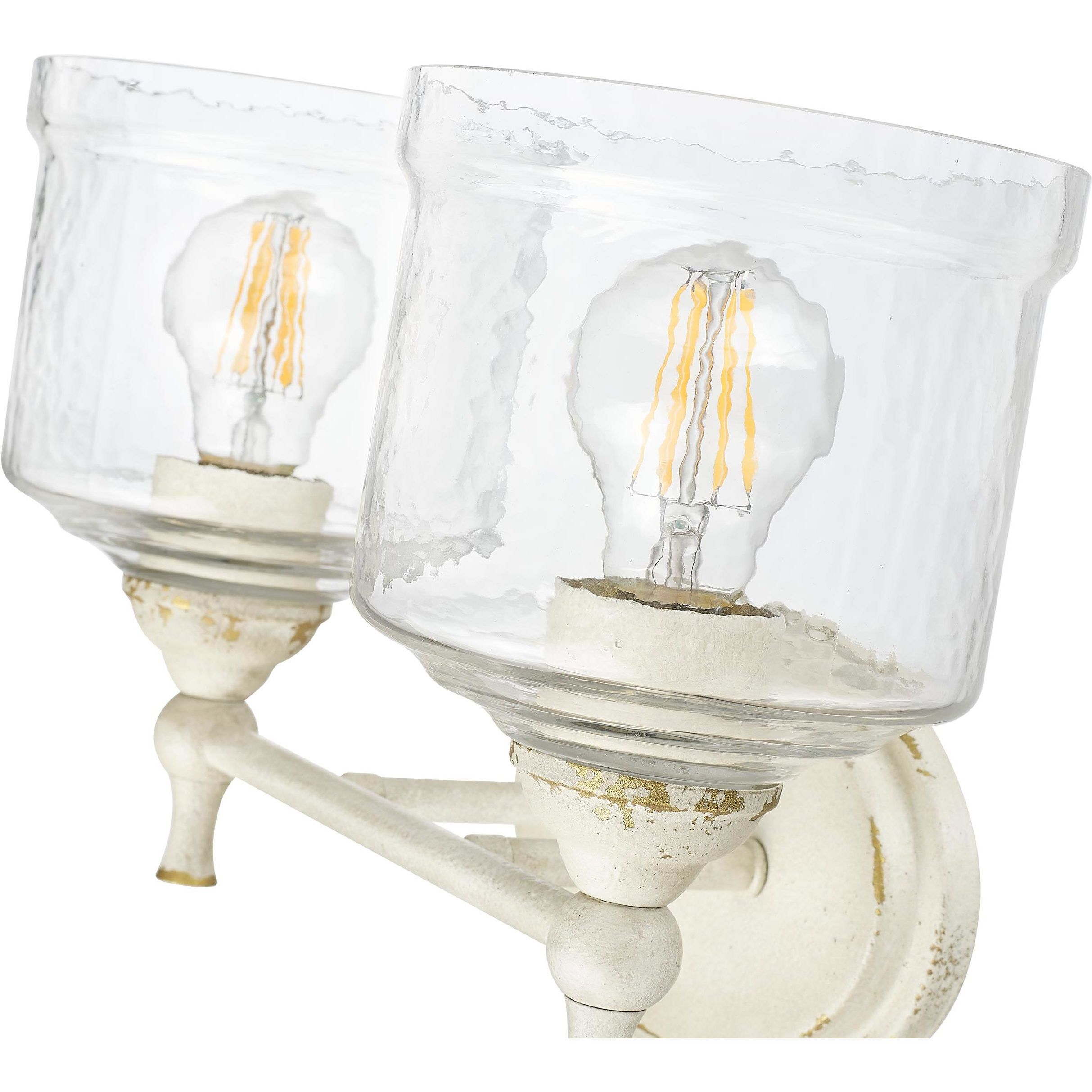 Keating Vanity Wall Light in Antique Ivory