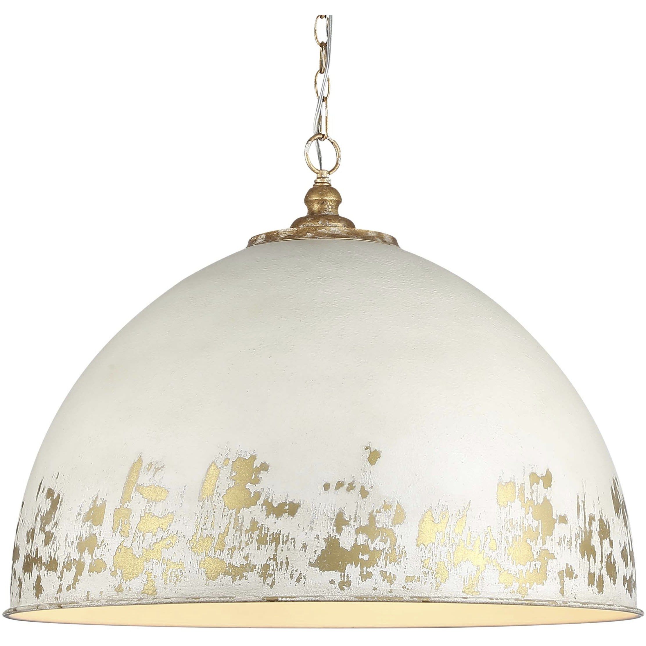 Alison Pendant Ceiling Light in Antique Ivory