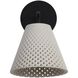 Clarus LED 6.25 inch White Sandstone Cement Outdoor Wall Sconce