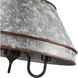 Jasper 3 Light 21 inch Antique Black Iron Pendant Ceiling Light