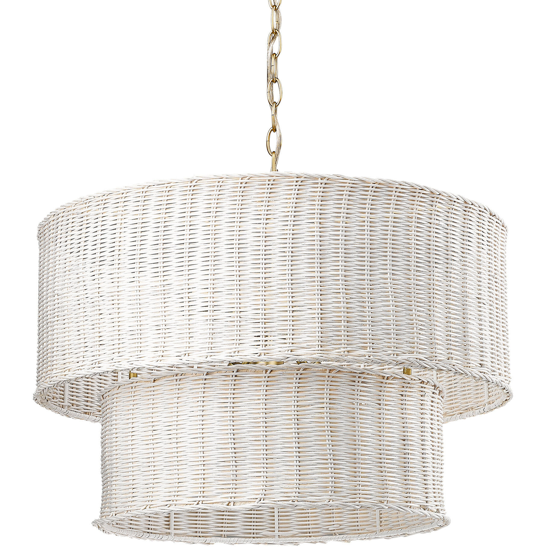 Erma 6 Light 22.38 inch Brushed Champagne Brass Chandelier Ceiling Light