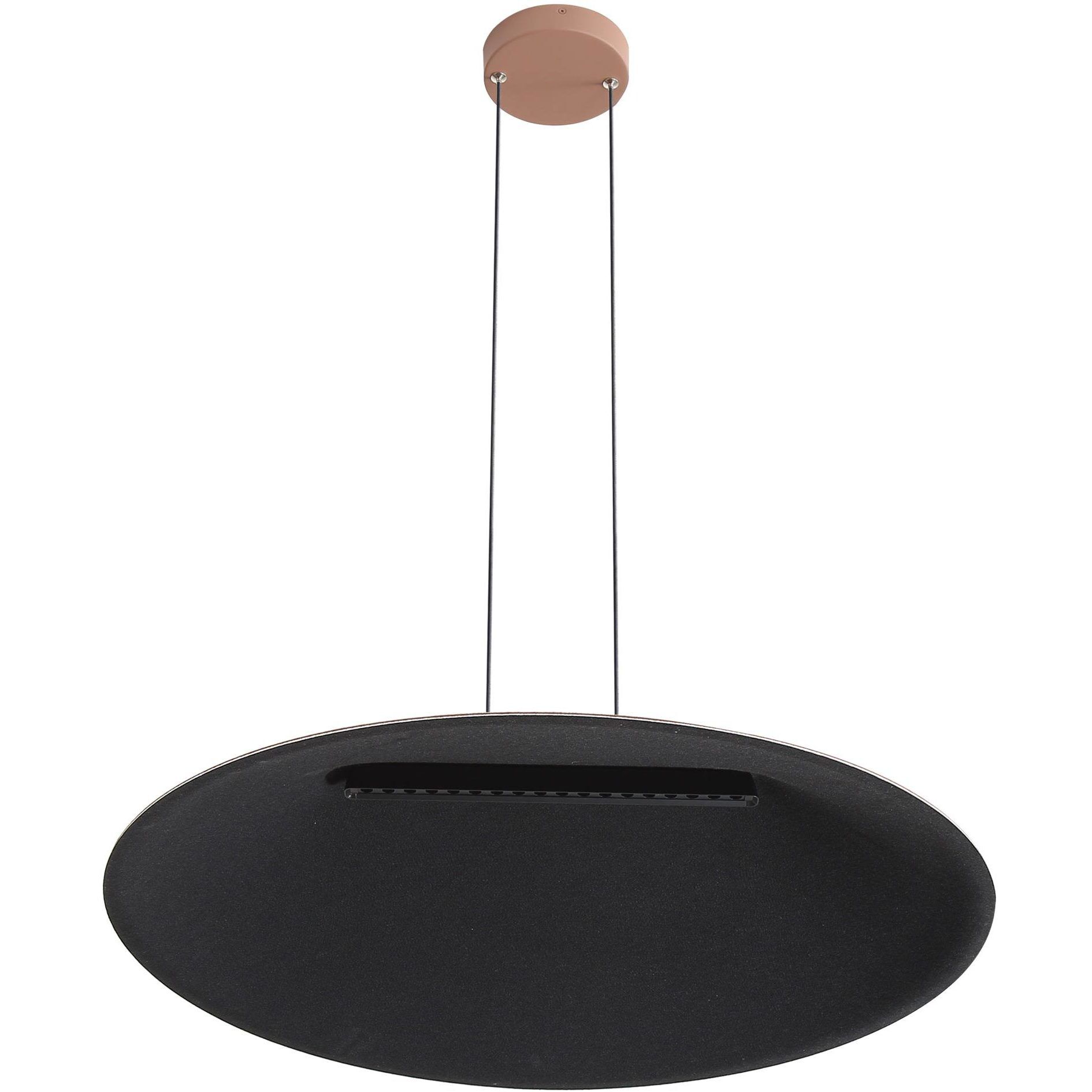 Faroe Pendant Ceiling Light in Coffee/Black