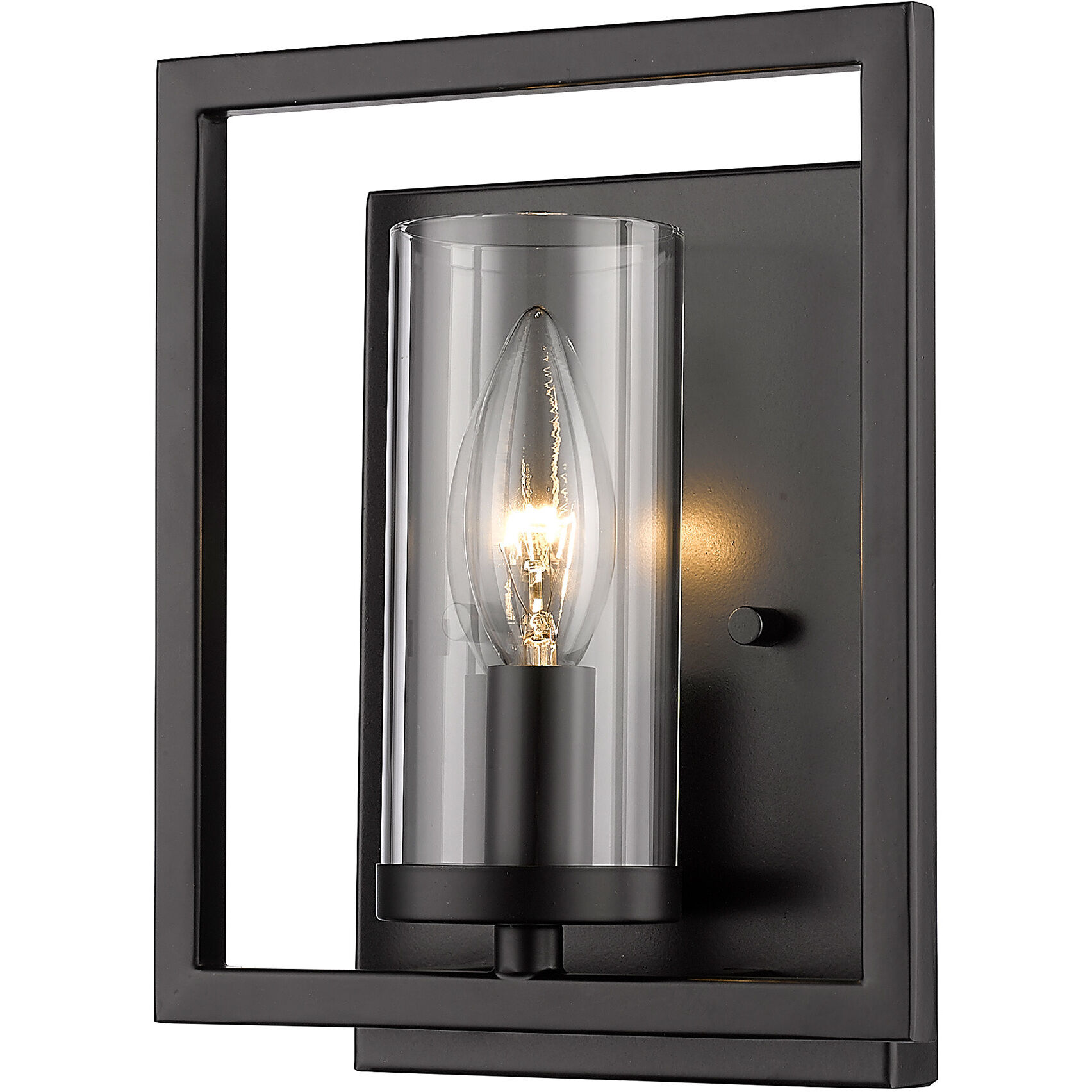 Marco 1 Light 7 inch Matte Black Wall Sconce Wall Light