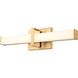 Elon LED 19 inch Brushed Champagne Bronze Vanity Light Wall Light