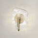 Samara 1 Light 7.75 inch Modern Brass Wall Sconce Wall Light