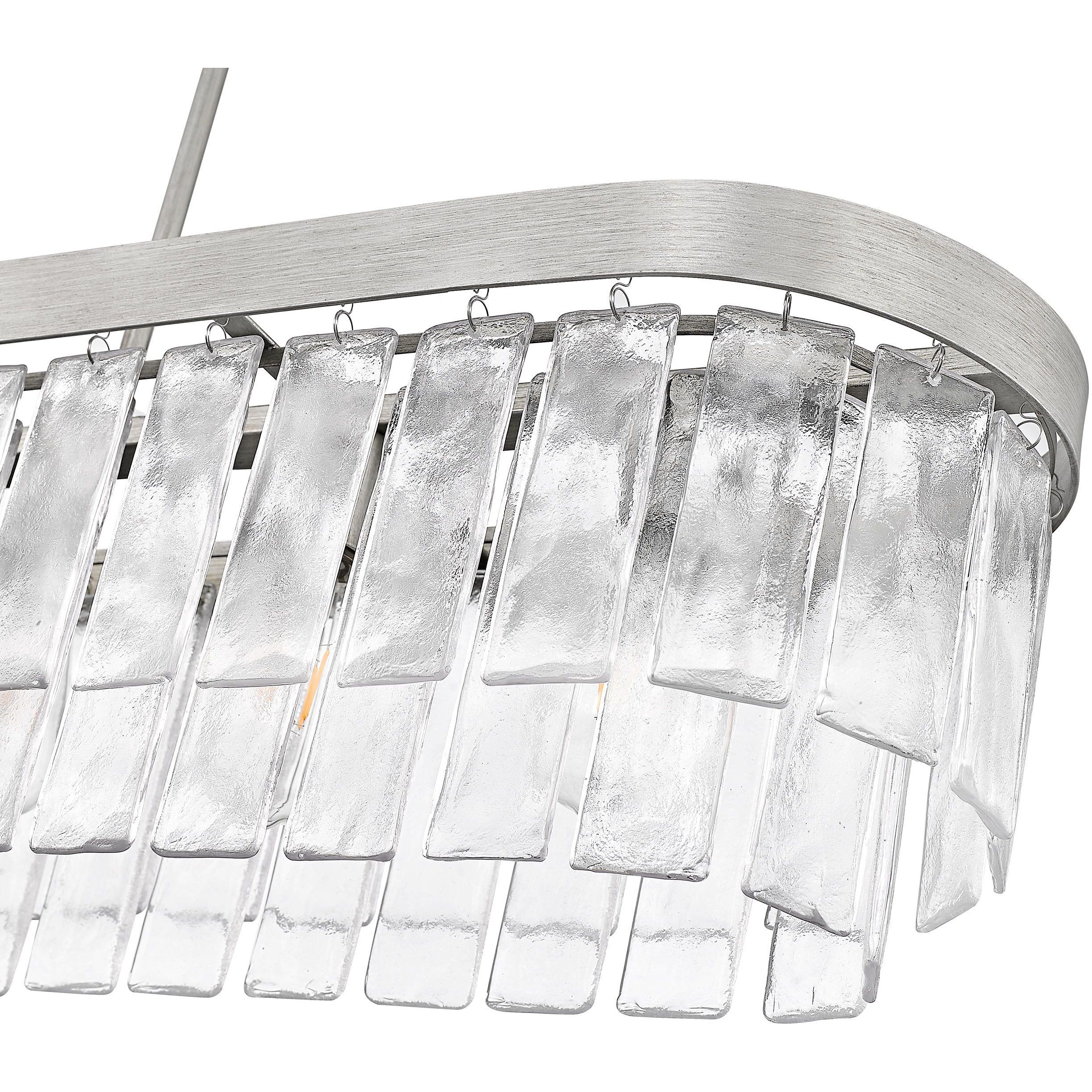 Ciara Island Light Ceiling Light in Peruvian Silver